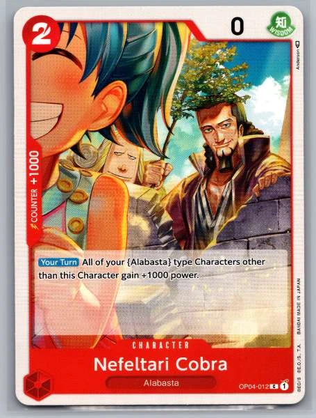 Nefeltari Cobra - Kingdoms of Intrigue #OP04-012