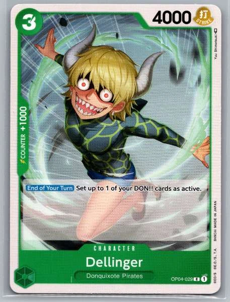 Dellinger - Kingdoms of Intrigue #OP04-029