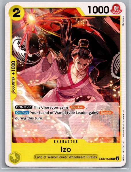 Izo - Starter Deck 28: Green/Yellow Yamato #ST28-002