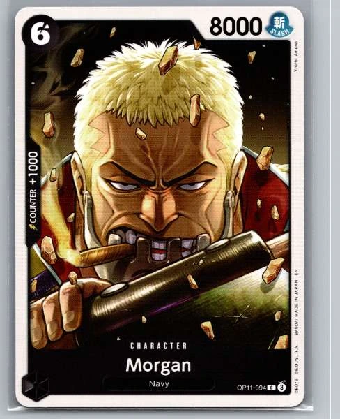 Morgan - A Fist of Divine Speed #OP11-094