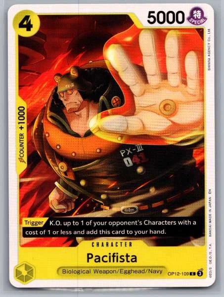 Pacifista - Legacy of the Master #OP12-109