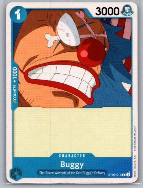 Buggy - Starter Deck 3: The Seven Warlords of the Sea #ST03-011