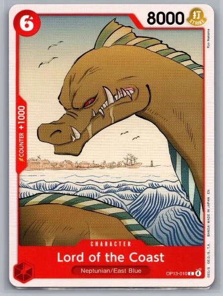 Lord of the Coast - Two Legends #OP13-010