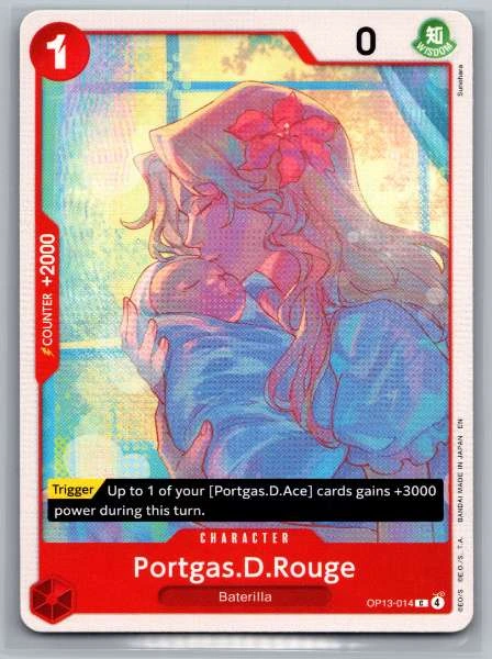 Portgas.D.Rouge - Carrying On His Will #OP13-014