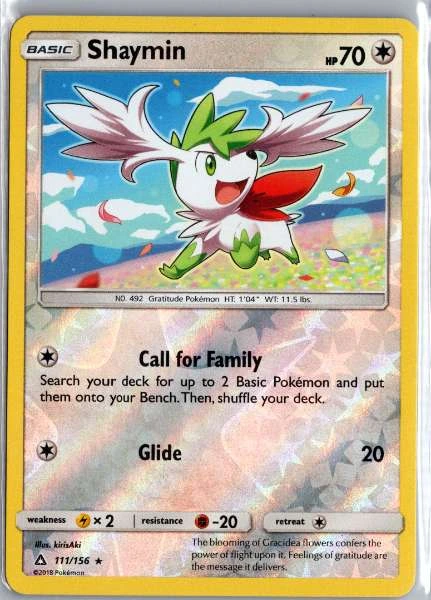 Shaymin - Ultra Prism #111/156