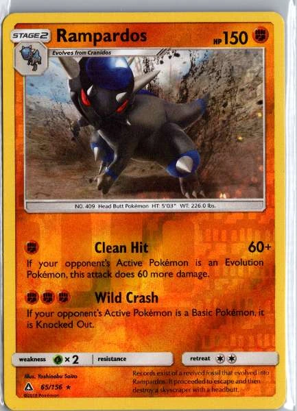 Rampardos - Ultra Prism #65/156