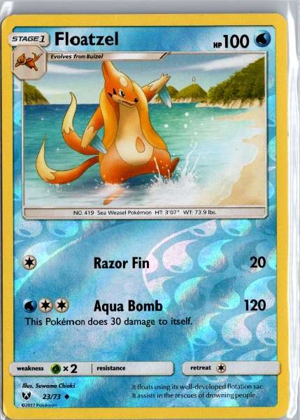 Floatzel - Shining Legends #23/73