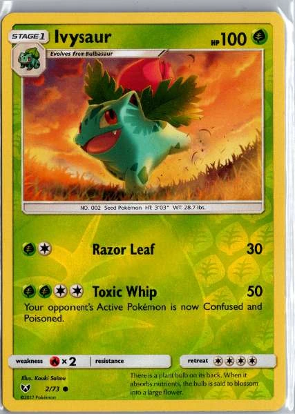 Ivysaur - Shining Legends #2/73