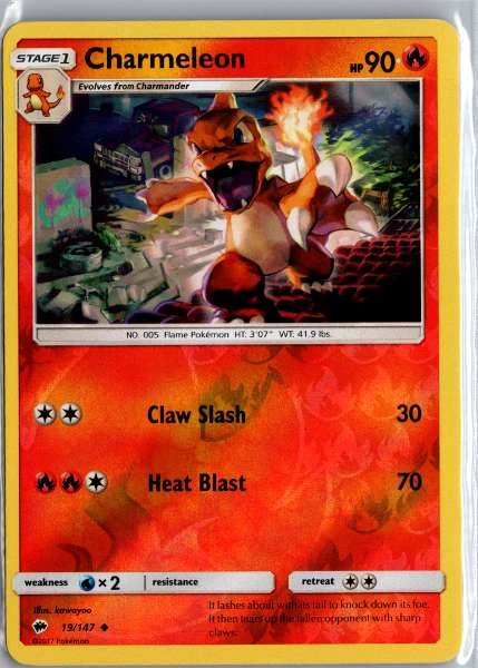 Charmeleon - Burning Shadows #19/147