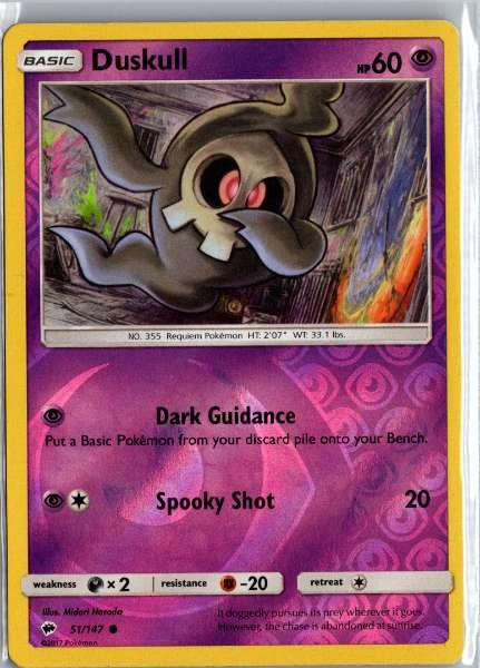 Duskull - Burning Shadows #51/147