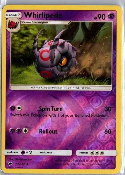 Whirlipede - Burning Shadows #57/147