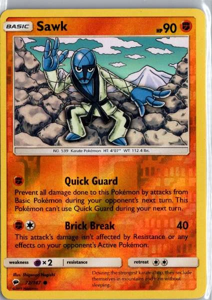 Sawk - Burning Shadows #72/147