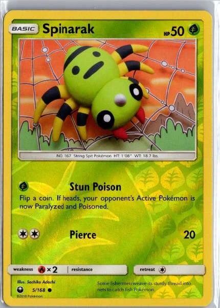 Spinarak - Celestial Storm #5/168
