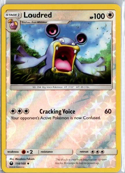 Loudred - Celestial Storm #118/168