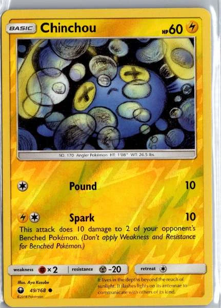 Chinchou - Celestial Storm #49/168