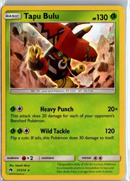 Tapu Bulu - Lost Thunder #37/214