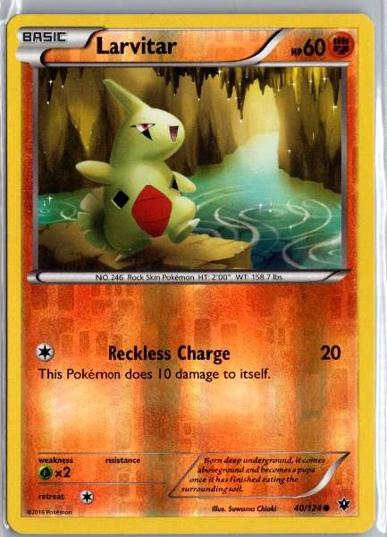 Larvitar - Fates Collide #40/124