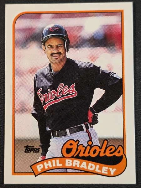Phil Bradley - Topps Traded #13T