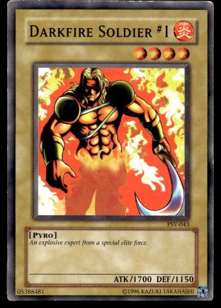 Darkfire Soldier #1 - Pharaoh's Servant #PSV-043