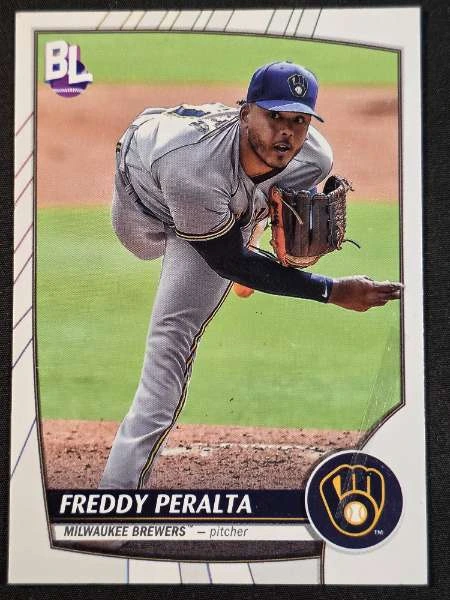 Freddy Peralta - Topps Big League / Topps Chrome Black #154