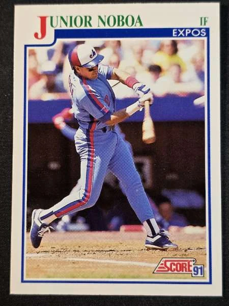 Junior Noboa - 1991 Score #423