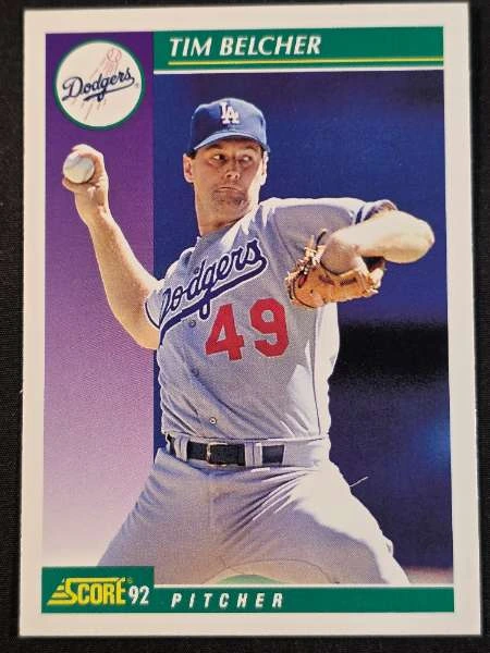 Tim Belcher - Score / Upper Deck #368