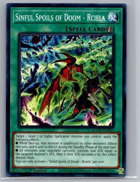 Sinful Spoils of Doom - Rciela #AGOV-EN055