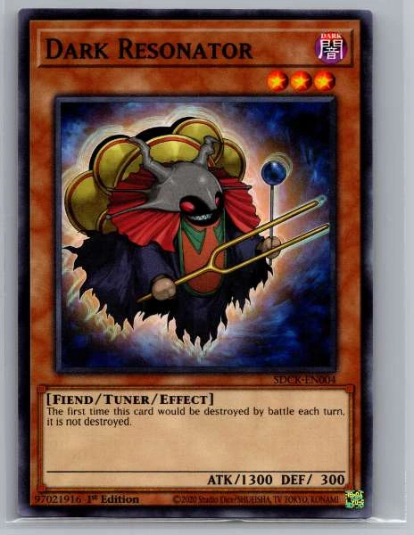 Dark Resonator - Structure Deck: The Crimson King #SDCK-EN004