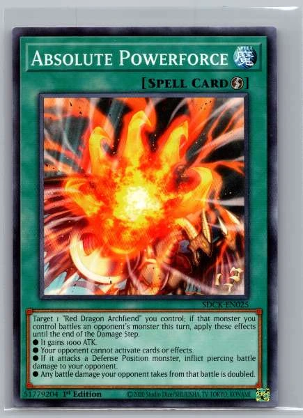 Absolute Powerforce - Structure Deck: The Crimson King #SDCK-EN025