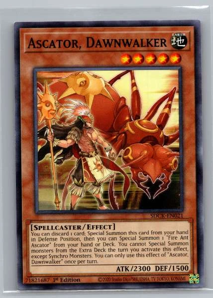 Ascator, Dawnwalker - Structure Deck: The Crimson King #SDCK-EN021
