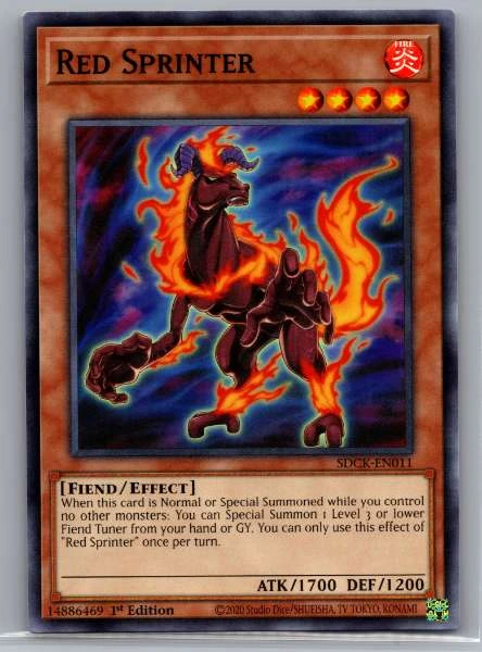 Red Sprinter - Structure Deck: The Crimson King #SDCK-EN011