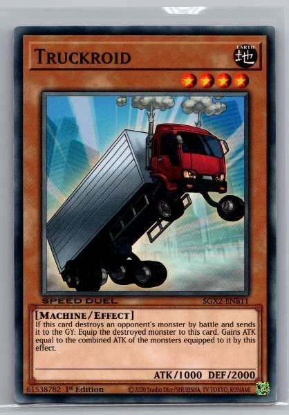 Truckroid - Speed Duel GX: Midterm Paradox #SGX2-ENB11