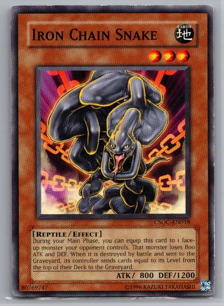 Iron Chain Snake - Crossroads of Chaos #CSOC-EN018