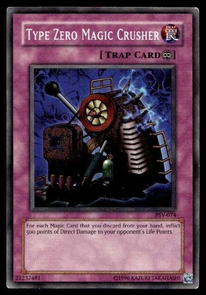 Type Zero Magic Crusher - Pharaoh's Servant #PSV-074