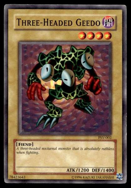 Three-Headed Geedo - Pharaoh's Servant #PSV-002