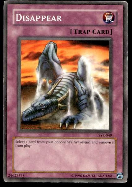 Disappear - Starter Deck: Yugi Evolution #SYE-049