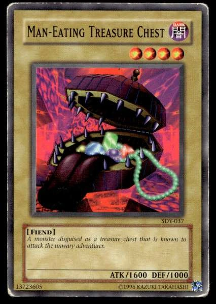 Man-Eating Treasure Chest - Starter Deck: Yugi #SDY-037
