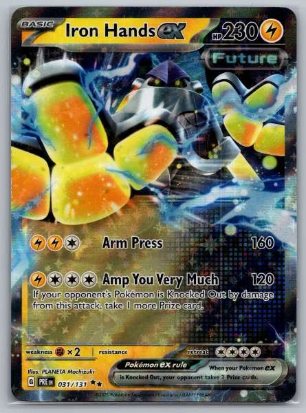 Iron Hands ex - Prismatic Evolutions #031/131