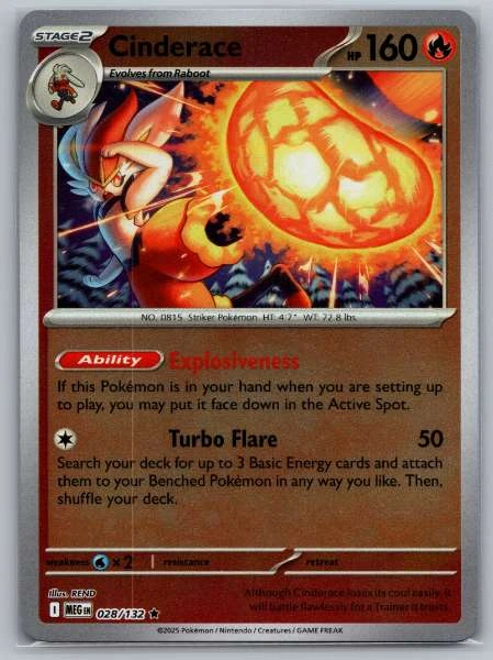 Cinderace - Mega Evolution #028/132