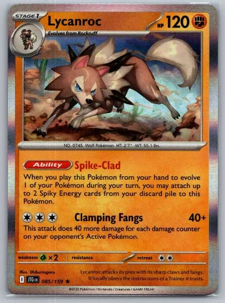 Lycanroc - Journey Together #085/159