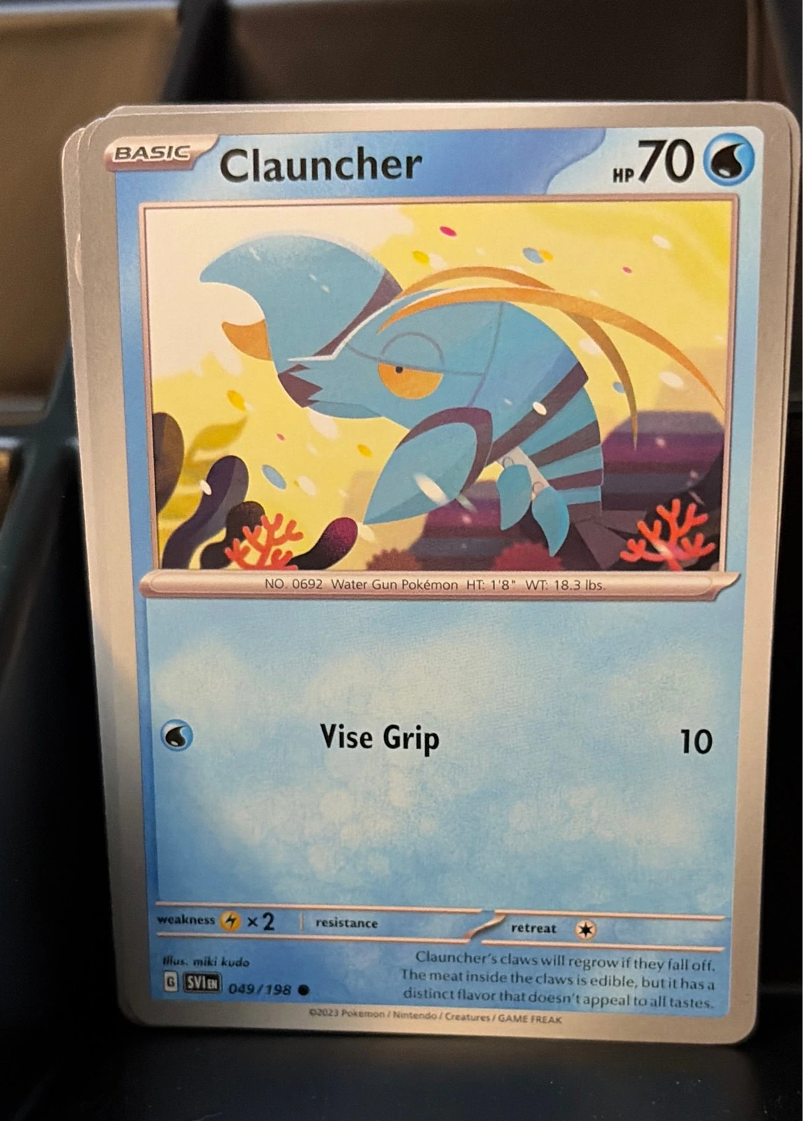 Clauncher 049/198 Common SV01: Scarlet & Violet Base Set NM #049/198