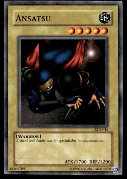 Ansatsu - Starter Deck: Yugi #SDY-016