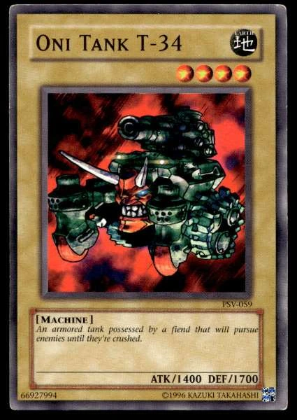 Oni Tank T-34 - Pharaoh's Servant #PSV-059