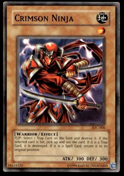 Crimson Ninja - Invasion of Chaos #IOC-006