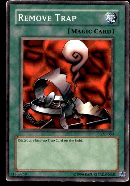 Remove Trap - The Legend of Blue Eyes White Dragon #LOB-060