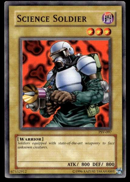 Science Soldier - Pharaoh's Servant #PSV-097