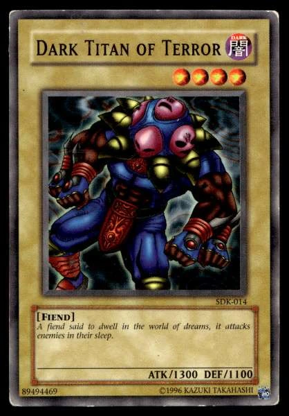 Dark Titan of Terror - Starter Deck: Kaiba #SDK-014