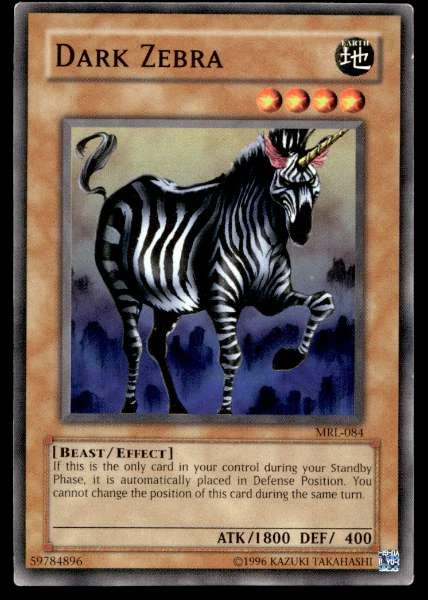 Dark Zebra - Magic Ruler #MRL-084
