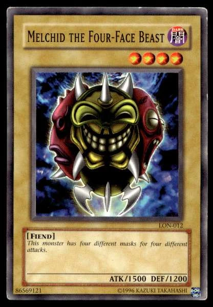 Melchid the Four-Face Beast - Labyrinth of Nightmare #LON-012