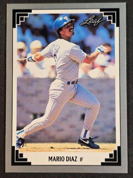 Mario Diaz - 1991 Leaf #363